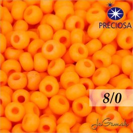 Rokajl Preciosa 8/0 oranžová NEON 10g (16004_8)